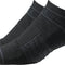 Basic Low Cut Socks | Quad-Ply Yarn Padding, Direct Compression and Zoned Cushioning, 1 Pack (Black, Small)