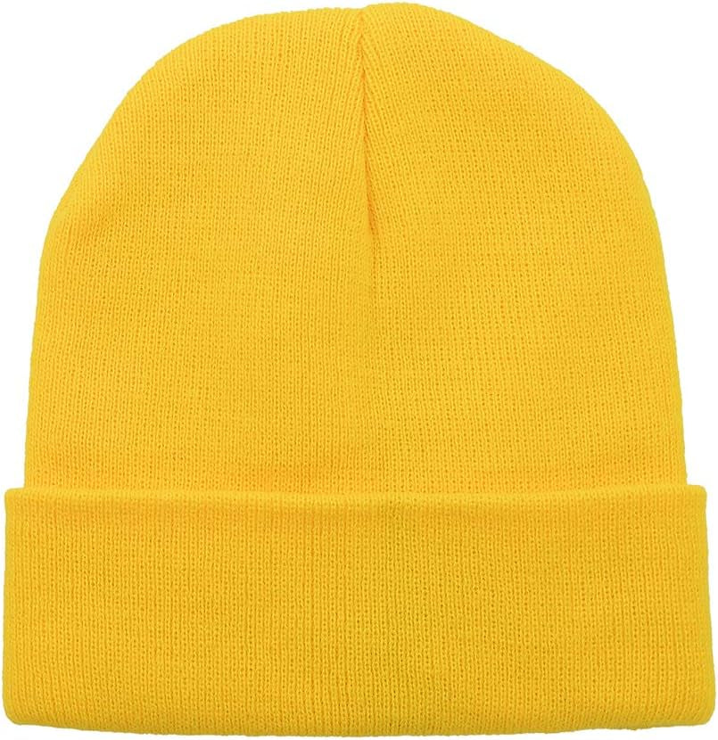 Beanie for Men Women Black Beanie Hat Soft Winter Beanies Cuff Beanie Skull Caps Knit Hats